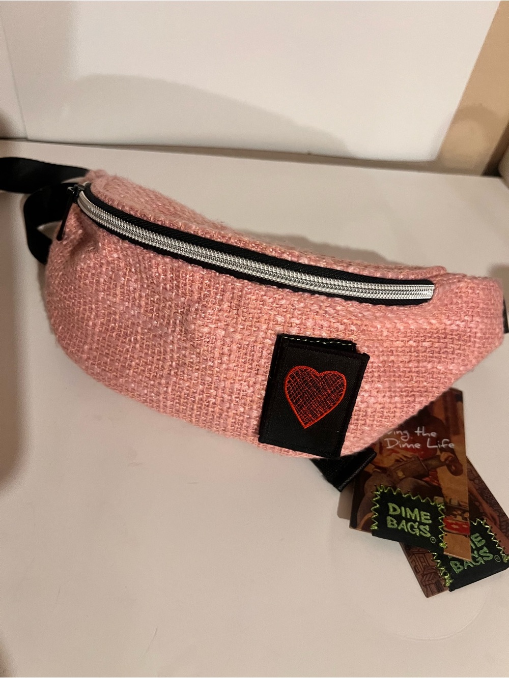 Dime Bags pink famny pack NWT